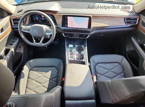 1V2HN2CA7TC580885 2026 VOLKSWAGEN ATLAS Blue Widok deski rozdzielczej
