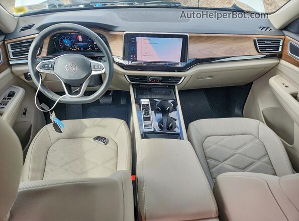 1V2HN2CA8TC567787 2026 VOLKSWAGEN ATLAS White Vista del salpicadero