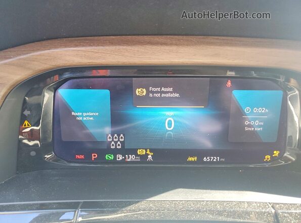1V2HR2CA0RC531881 2024 VOLKSWAGEN ATLAS Черный Вид щитка приборов