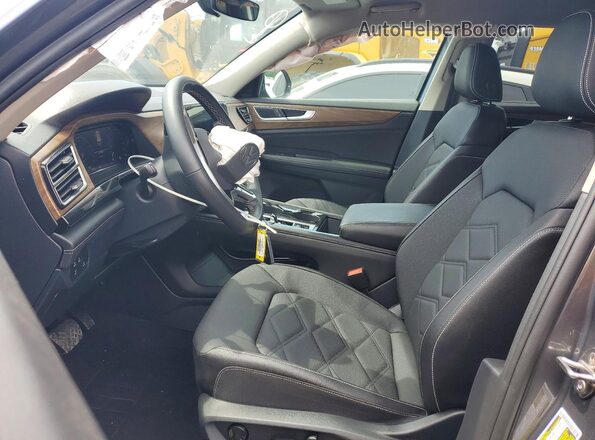 1V2HR2CA0SC559024 2025 VOLKSWAGEN ATLAS Charcoal Вид салону спереду