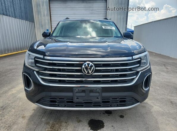 1V2HR2CA0SC565812 2025 VOLKSWAGEN ATLAS Black Vista de la etiqueta del VIN