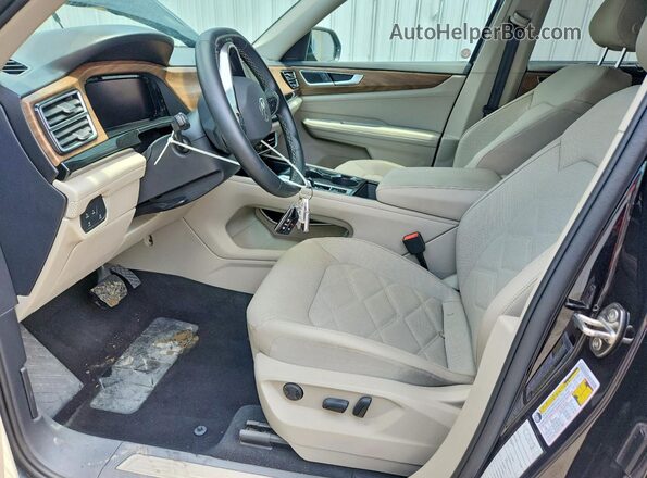 1V2HR2CA0SC565812 2025 VOLKSWAGEN ATLAS Black Vista interior delantera