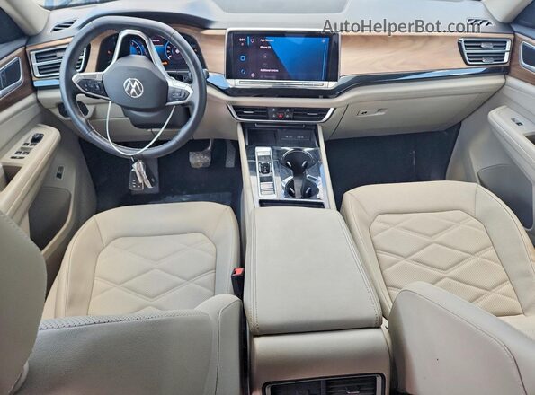 1V2HR2CA0SC565812 2025 VOLKSWAGEN ATLAS Black Vista del salpicadero