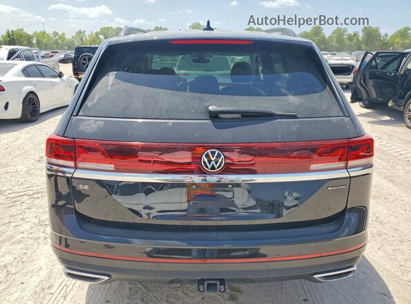 1V2HR2CA0SC565812 2025 VOLKSWAGEN ATLAS Black Widok z tyłu