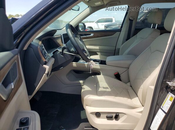 1V2HR2CA0SC565812 2025 VOLKSWAGEN ATLAS Black Widok wnętrza z przodu