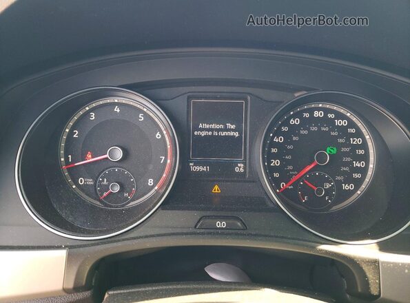 1V2HR2CA1MC565272 2021 VOLKSWAGEN ATLAS Silver Вид щитка приладів