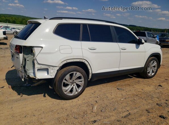 1V2HR2CA1MC565272 2021 VOLKSWAGEN ATLAS Silver Задня права чверть