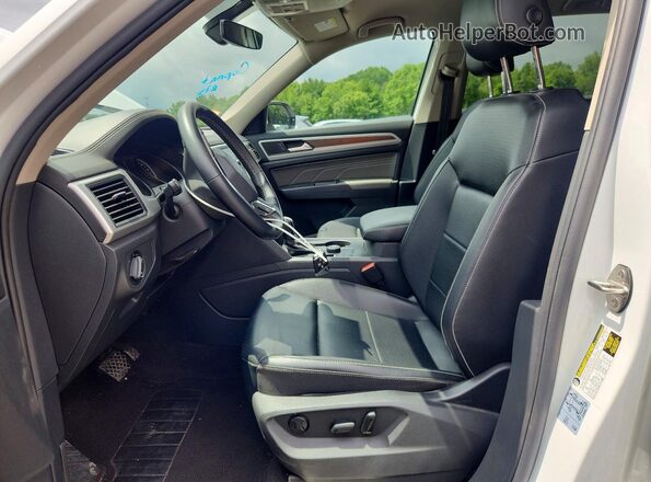 1V2HR2CA2MC580976 2021 VOLKSWAGEN ATLAS White Vista interior delantera