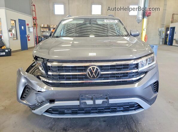 1V2HR2CA2PC502153 2023 VOLKSWAGEN ATLAS Gray Front view