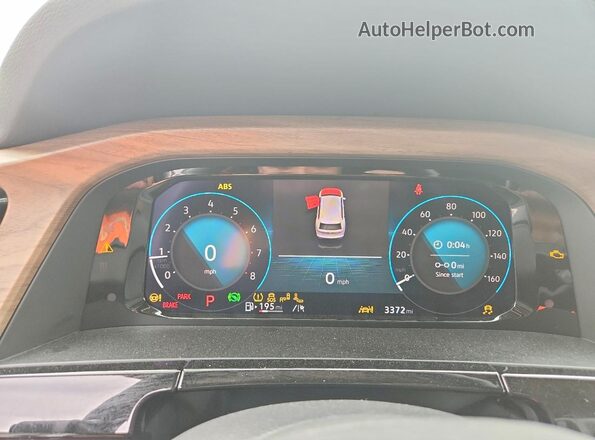 1V2HR2CA2SC527756 2025 VOLKSWAGEN ATLAS Gray Vista del cuadro de instrumentos