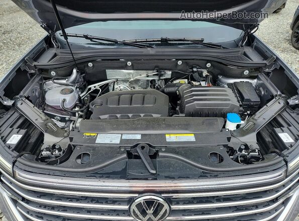 1V2HR2CA2SC527756 2025 VOLKSWAGEN ATLAS Gray Vista del compartimento del motor