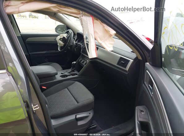 1V2HR2CA3JC503335 2018 VOLKSWAGEN ATLAS Gray წინა სალონის ხედი