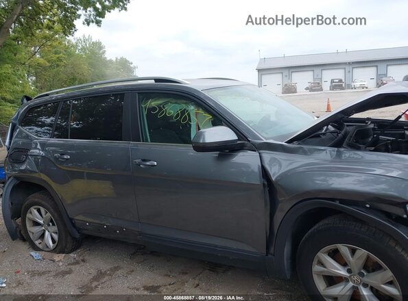 1V2HR2CA3JC503335 2018 VOLKSWAGEN ATLAS Gray უკანა სალონის ხედი