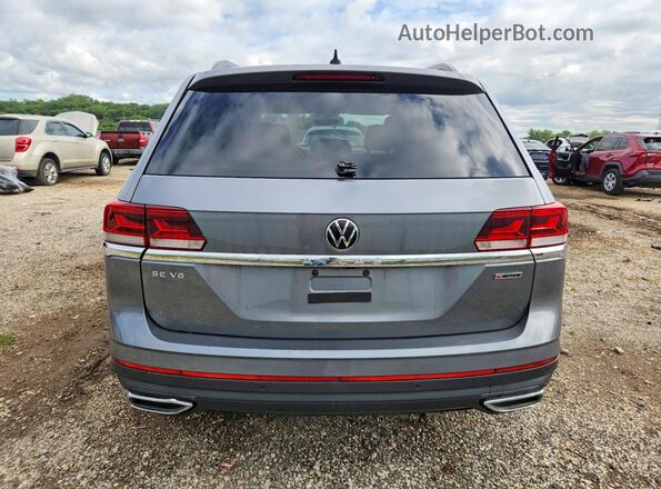 1V2HR2CA3MC551745 2021 VOLKSWAGEN ATLAS Gray Rear view