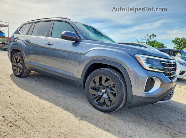1V2HR2CA6RC602257 2024 VOLKSWAGEN ATLAS Gray Przód prawy