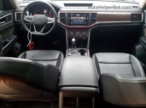 1V2HR2CA7MC552896 2021 VOLKSWAGEN ATLAS Silver Widok deski rozdzielczej