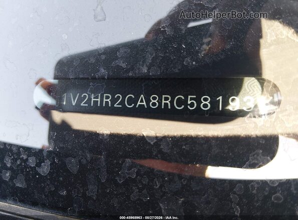 1V2HR2CA8RC581931 2024 VOLKSWAGEN ATLAS Black Engine compartment view