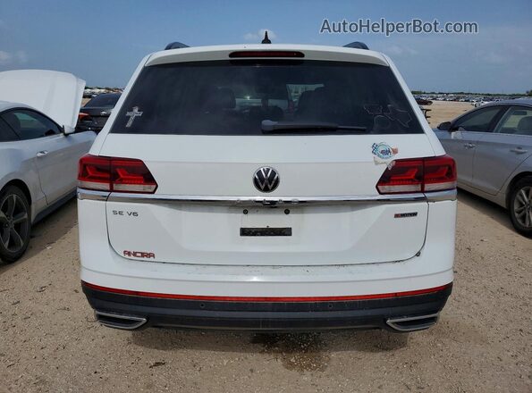1V2HR2CA9MC583888 2021 VOLKSWAGEN ATLAS White Հետևի տեսք