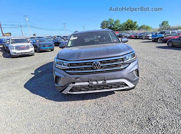 1V2HR2CA9PC531536 2023 VOLKSWAGEN ATLAS Gray Вид спереду