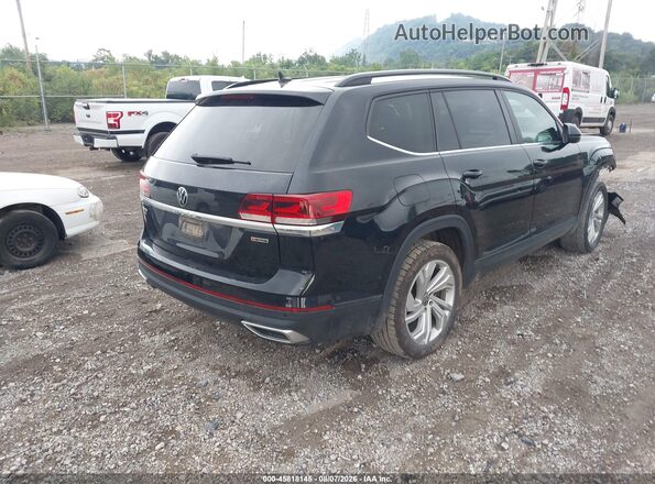 1V2HR2CAXMC591854 2021 VOLKSWAGEN ATLAS Black Tył prawy