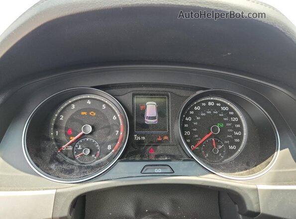 1V2JC2CA4MC229862 2021 VOLKSWAGEN ATLAS Gray Widok zestawu wskaźników