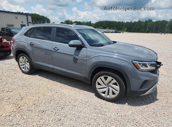 1V2JC2CA4MC229862 2021 VOLKSWAGEN ATLAS Gray Przód prawy
