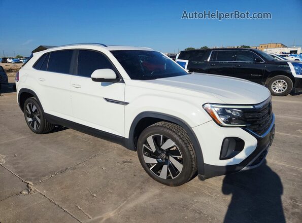 1V2JE2CA0RC205575 2024 VOLKSWAGEN ATLAS White Przód prawy