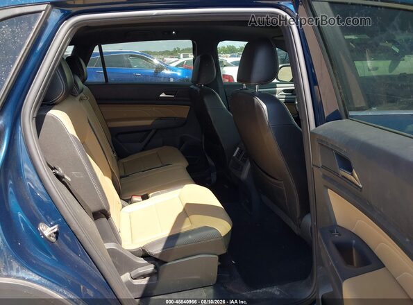 1V2JE2CA4MC229029 2021 VOLKSWAGEN ATLAS Blue Vista de la etiqueta del VIN