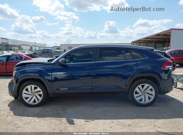 1V2JE2CA4MC229029 2021 VOLKSWAGEN ATLAS Blue Vista interior de 360 grados