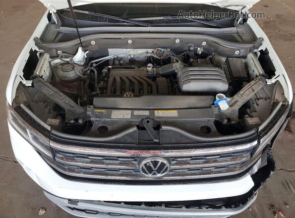 1V2JE2CA4NC231235 2022 VOLKSWAGEN ATLAS White Vista interior trasera
