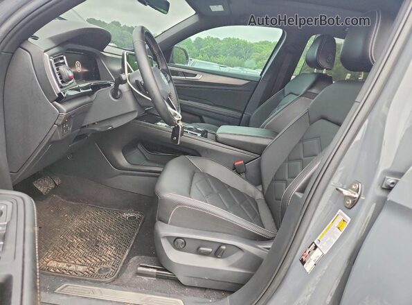 1V2JE2CA5RC254013 2024 VOLKSWAGEN ATLAS Gray Вид салону спереду