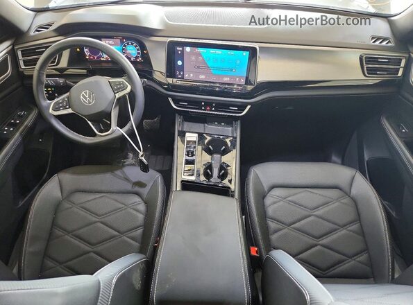 1V2JE2CA7RC204844 2024 VOLKSWAGEN ATLAS Gray Առջևի վահանակի տեսք