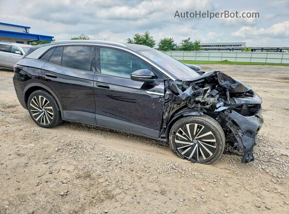 1V2JNPE89PC046074 2023 VOLKSWAGEN ID.4 Черный Передняя правая четверть