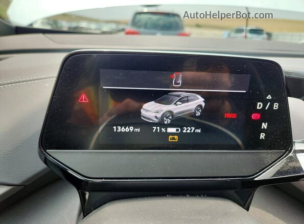 1V2JNPE8XPC043247 2023 VOLKSWAGEN ID.4 Белый Вид щитка приборов