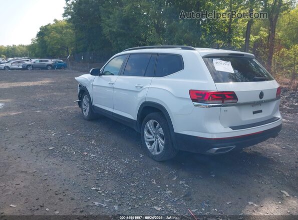 1V2JP2CA2MC549752 2021 VOLKSWAGEN ATLAS White Հետևի ձախ