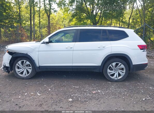 1V2JP2CA2MC549752 2021 VOLKSWAGEN ATLAS White Սալոնի 360 աստիճան տեսք