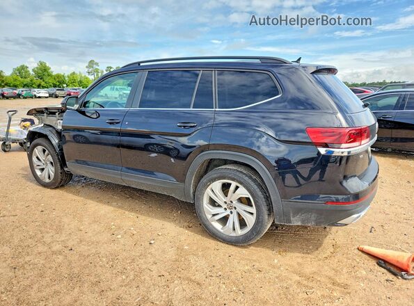1V2JP2CA9NC565819 2022 VOLKSWAGEN ATLAS Black Задня ліва чверть