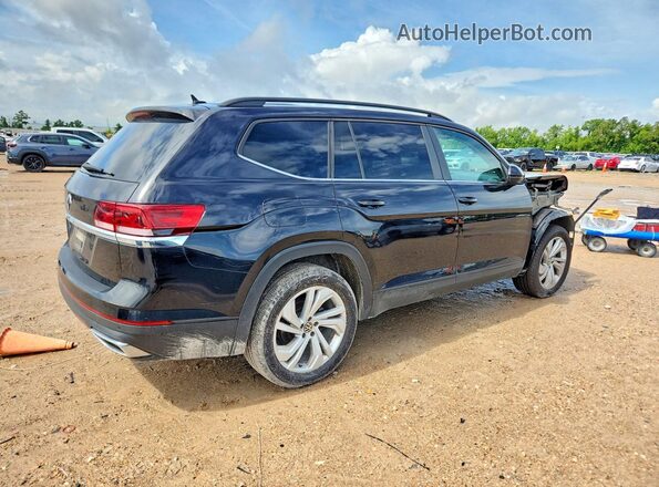 1V2JP2CA9NC565819 2022 VOLKSWAGEN ATLAS Black Задня права чверть