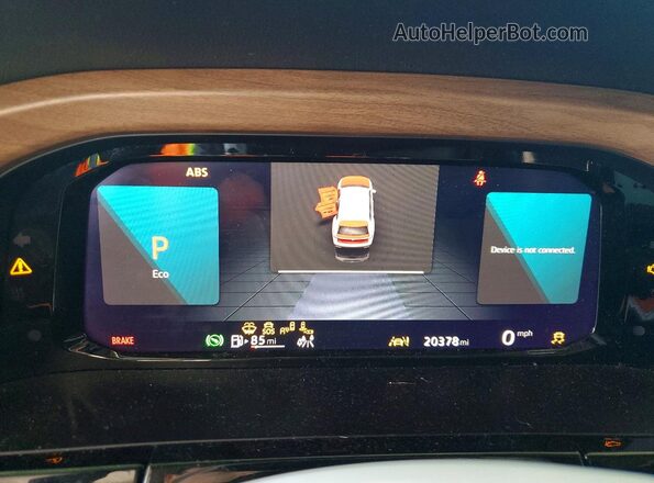 1V2JR2CA0RC539111 2024 VOLKSWAGEN ATLAS Black Вид щитка приладів