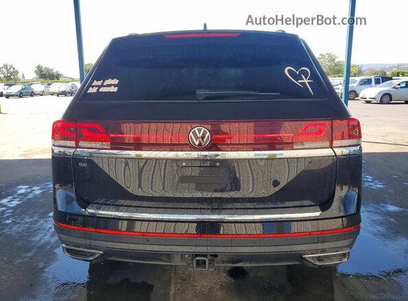 1V2JR2CA0RC539111 2024 VOLKSWAGEN ATLAS Black Вид ззаду