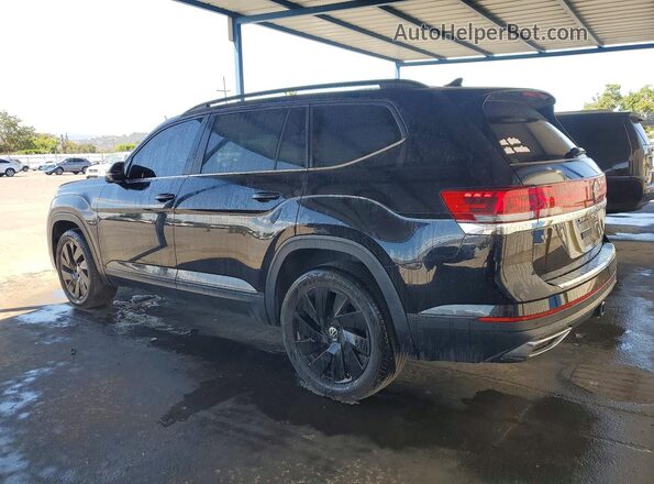 1V2JR2CA0RC539111 2024 VOLKSWAGEN ATLAS Black Задня ліва чверть