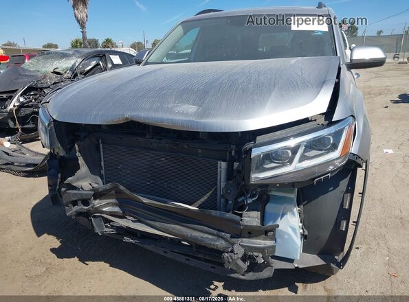 1V2JR2CA1MC608610 2021 VOLKSWAGEN ATLAS Gray Widok z przodu