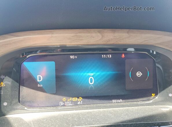 1V2JR2CA1RC526514 2024 VOLKSWAGEN ATLAS Черный Вид щитка приборов
