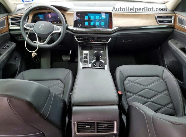 1V2JR2CA4SC526514 2025 VOLKSWAGEN ATLAS Белый Вид панели приборов