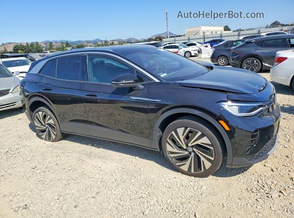 1V2JSPE81SC006346 2025 VOLKSWAGEN ID.4 Черный Передняя правая четверть