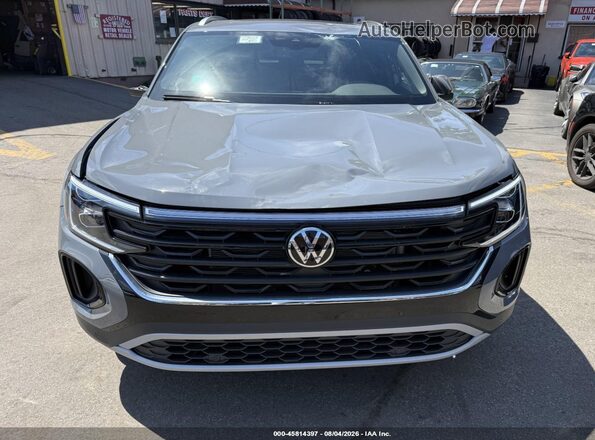 1V2KC2CA1TC214657 2026 VOLKSWAGEN ATLAS Gray Вид спереду