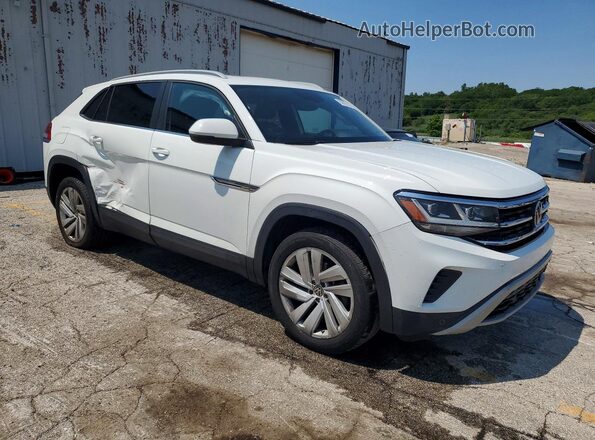 1V2KC2CA8MC203382 2021 VOLKSWAGEN ATLAS White Przód prawy