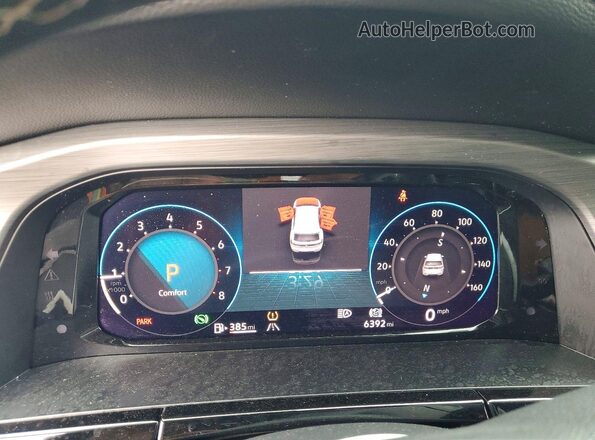 1V2KC2CA8TC212047 2026 VOLKSWAGEN ATLAS Черный Вид щитка приборов