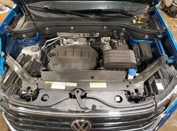 1V2KE2CA1SC215316 2025 VOLKSWAGEN ATLAS Blue Вид підкапотного простору