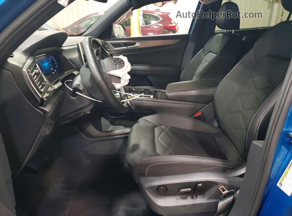 1V2KE2CA1SC215316 2025 VOLKSWAGEN ATLAS Blue Вид салону спереду